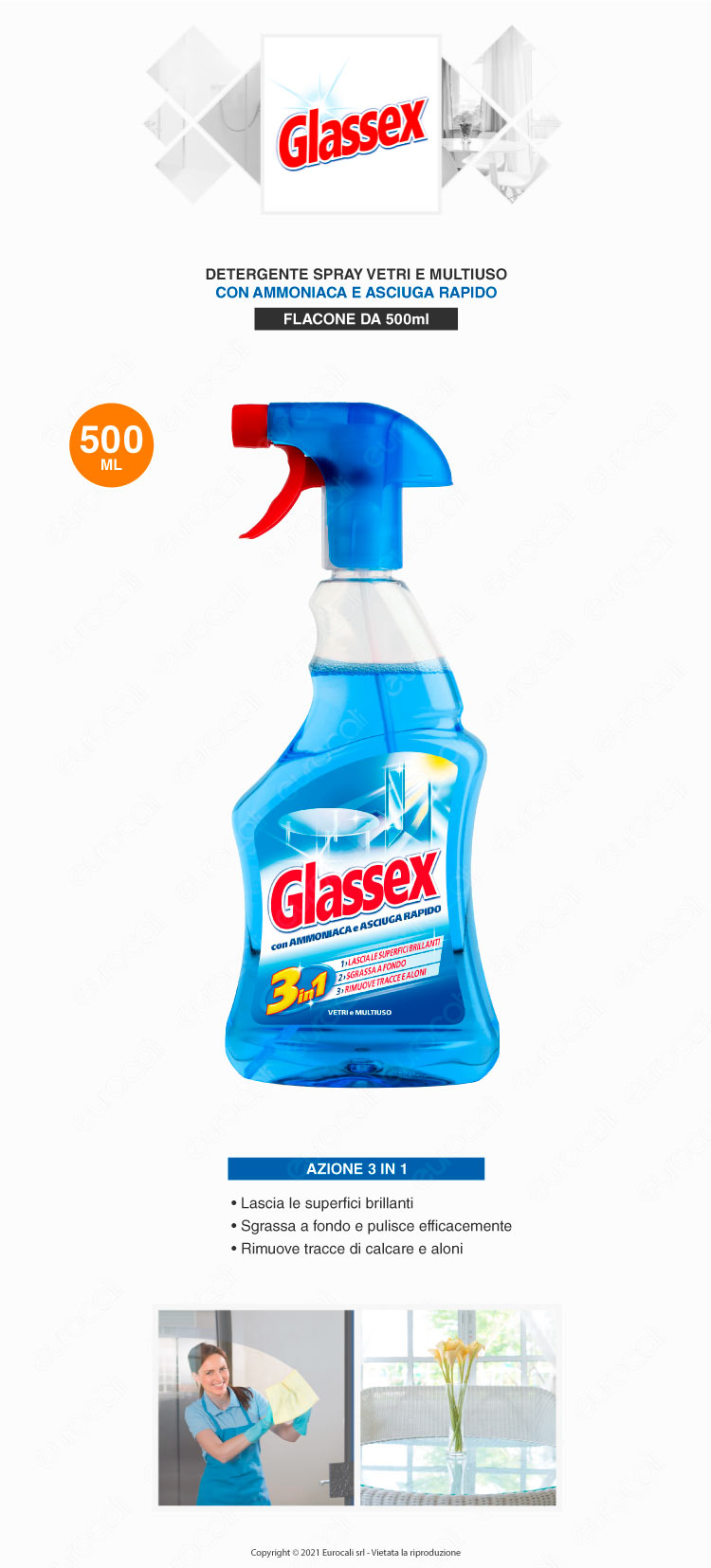 glassex spray vetri