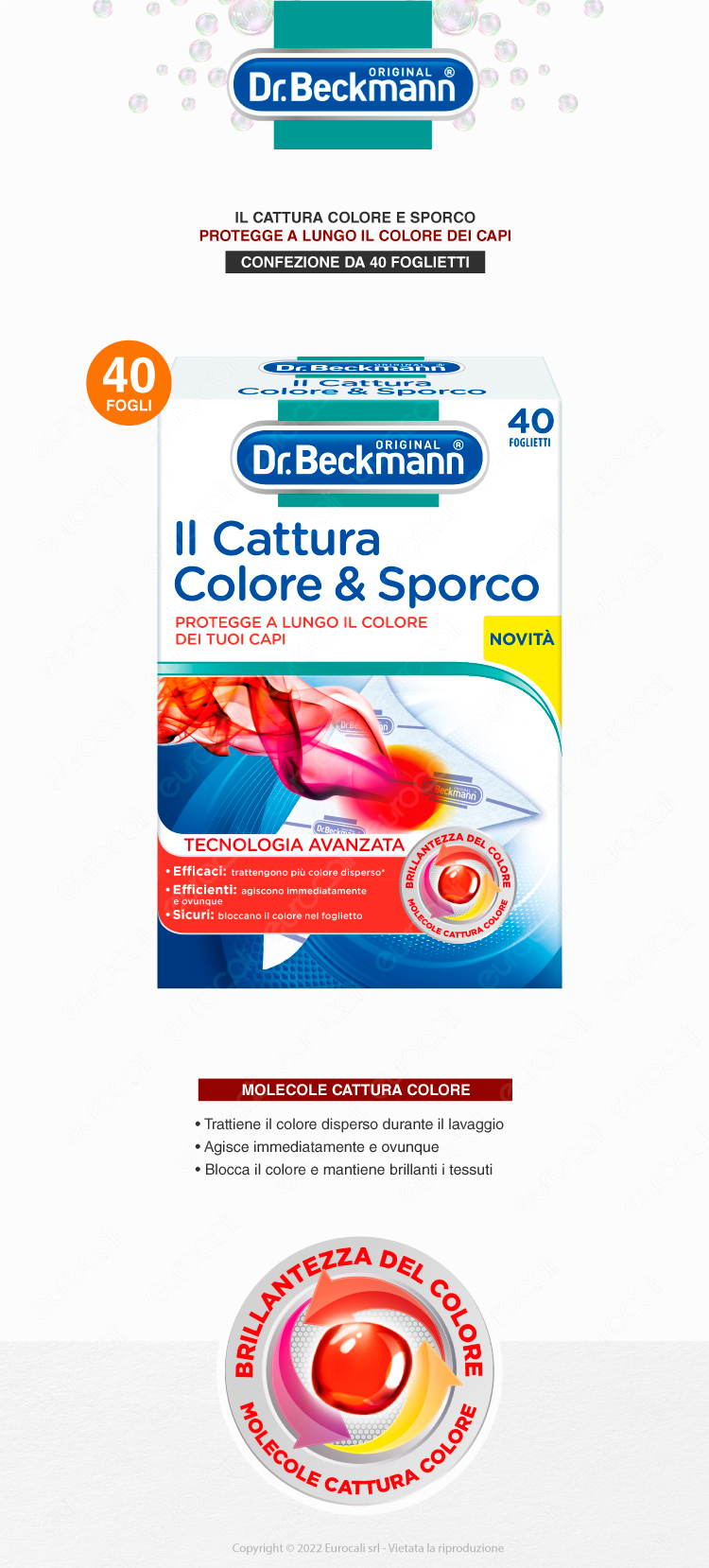 dr beckmann foglietti acchiappa colore