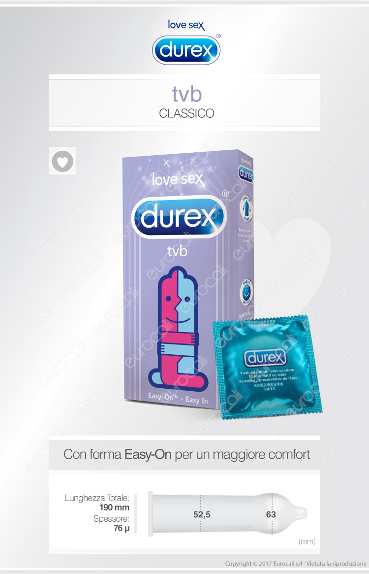 Durex Preservativi TVB