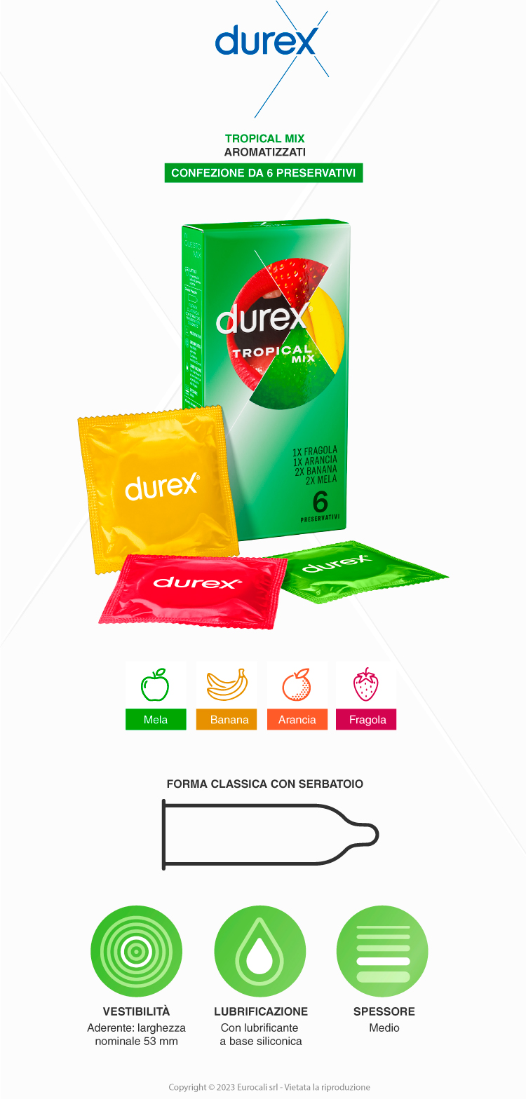 Durex Preservativi tropical
