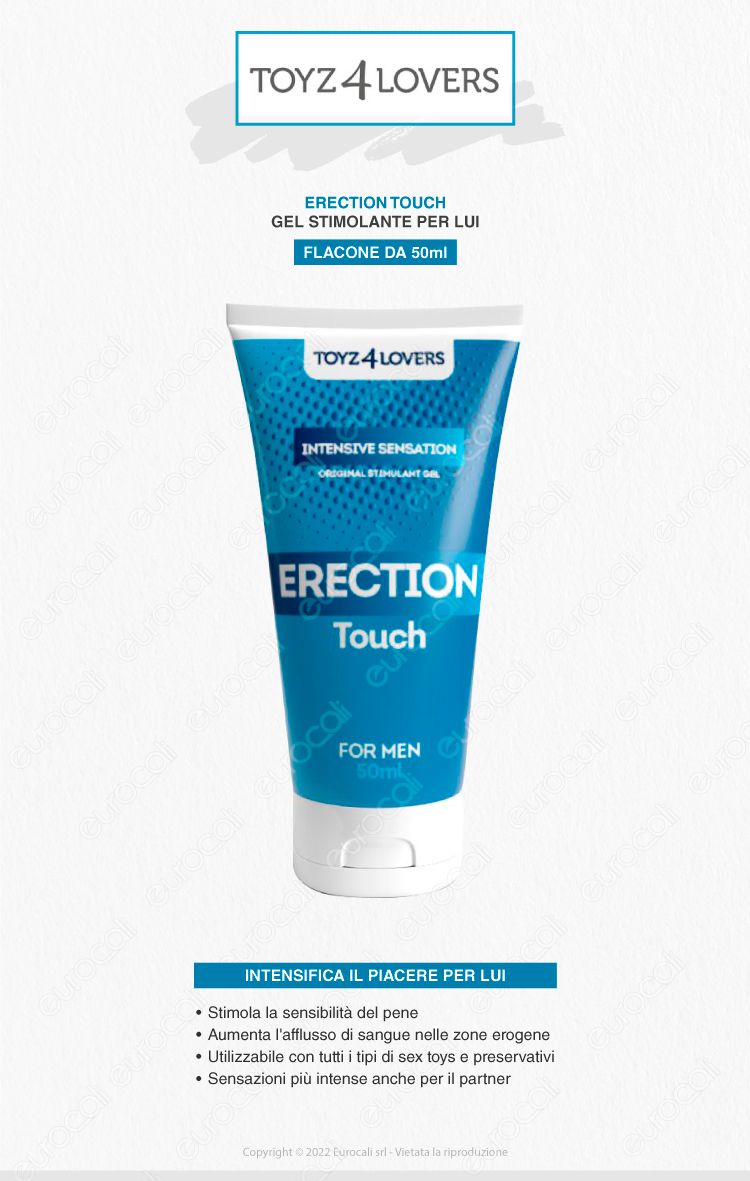 toyz4lovers erection touch gel lubrificante