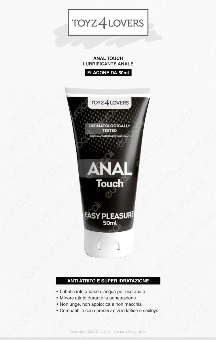 toyz4lovers anal touch easy pleasure gel lubrificante