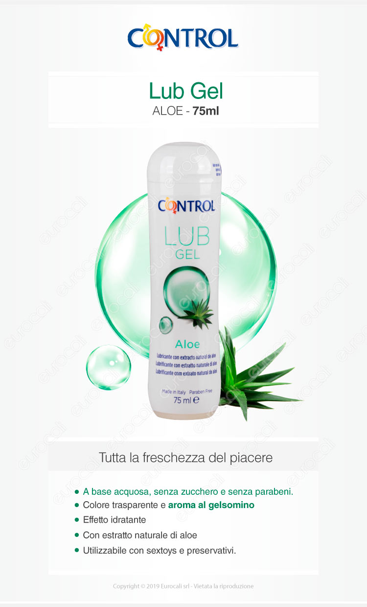 Control Lub Gel Aloe Lubrificante e Idratante - 75ml