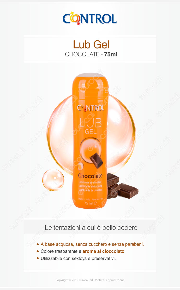 Control Lub Gel Chocolate Lubrificante - 75ml