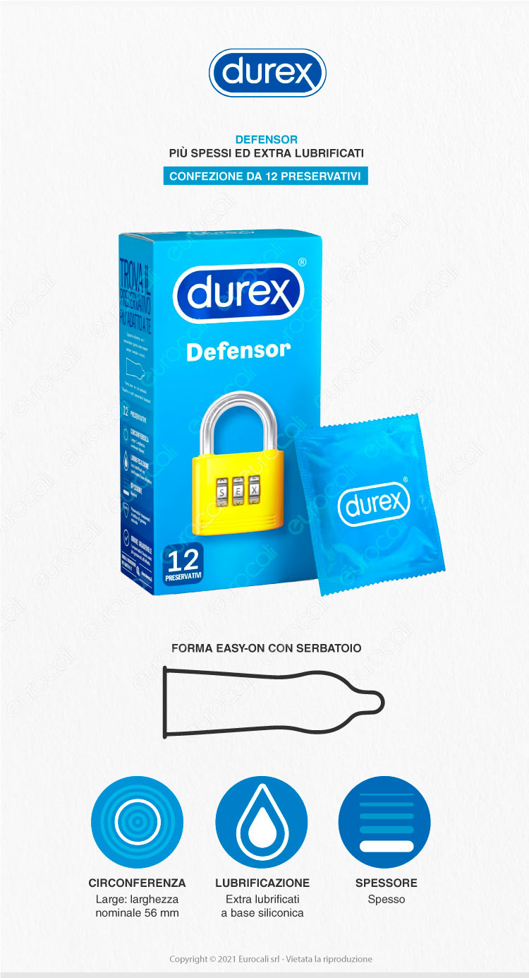 Durex Preservativi Defensor 12