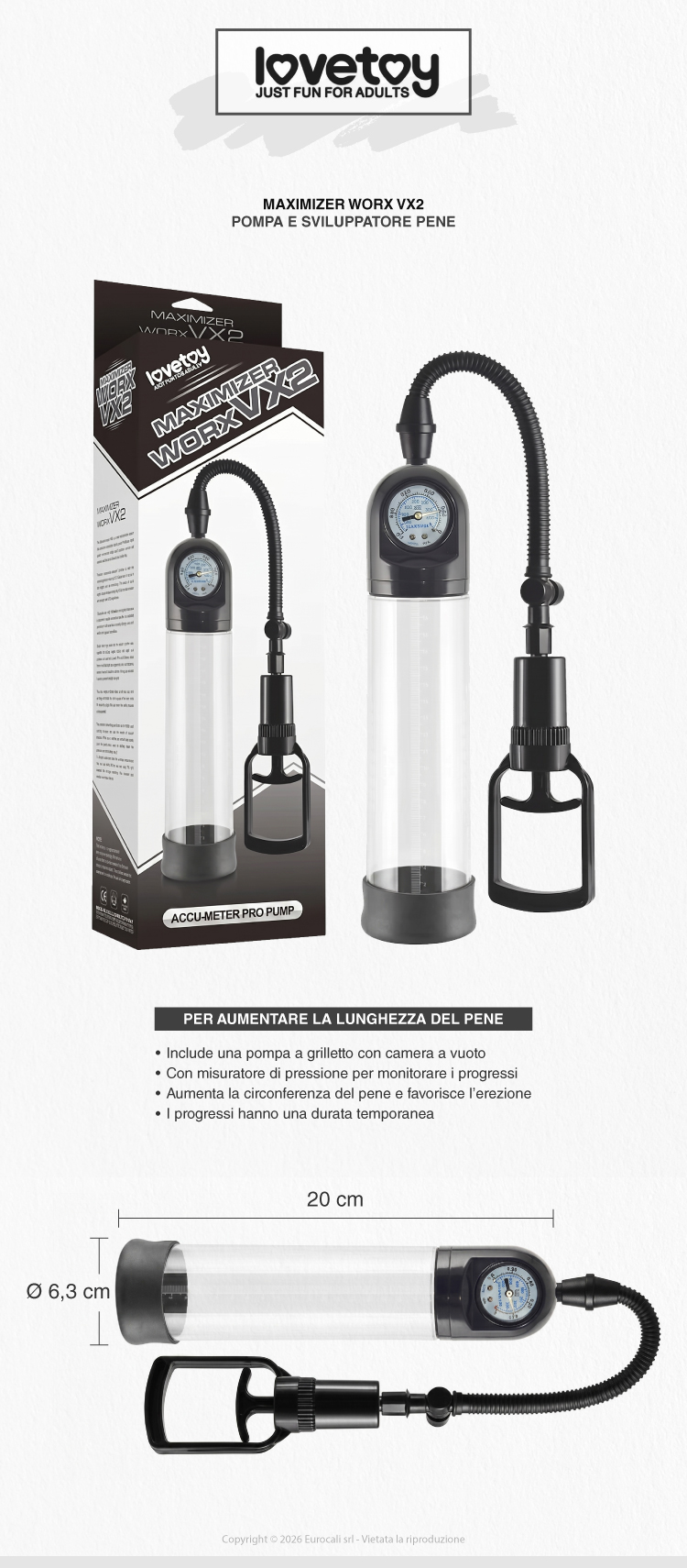 Lovetoy Maximizer Worx VX2 Pro