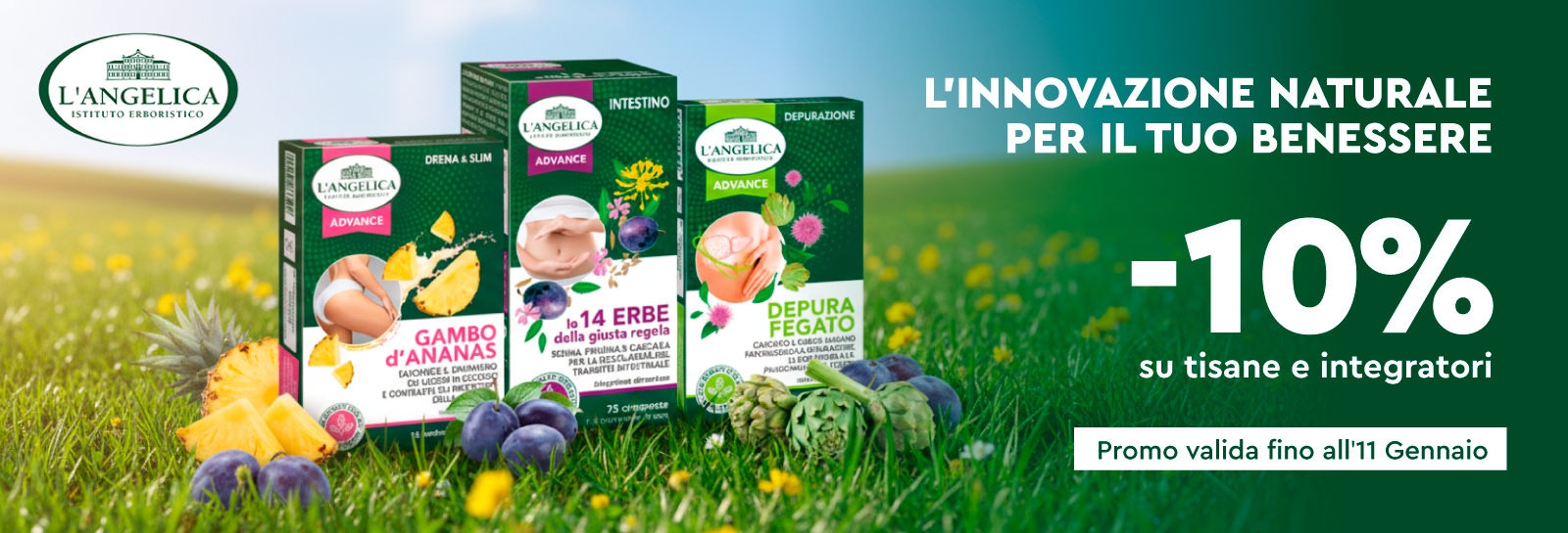 L'Angelica Promo Tisane e Integratori